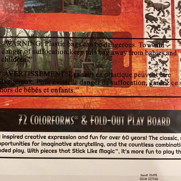 MJurassic World Colorforms NIP - Picture 8 of 8